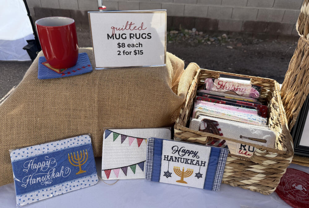 Handmade Quilted Mug Rugs Cozy, colorful, and full of charm! These quilted mug rugs feature seasonal themes and make the perfect little gift. Handmade Quilted Mug Rugs Cozy, colorful, and full of charm! These quilted mug rugs feature seasonal themes and make the perfect little gift.