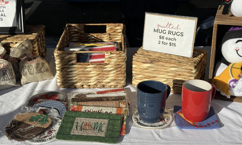 Handmade Quilted Mug Rugs Cozy, colorful, and full of charm! These quilted mug rugs feature seasonal themes and make the perfect little gift. Tiny quilts, big charm! Seasonal mug rugs that make perfect gifts.